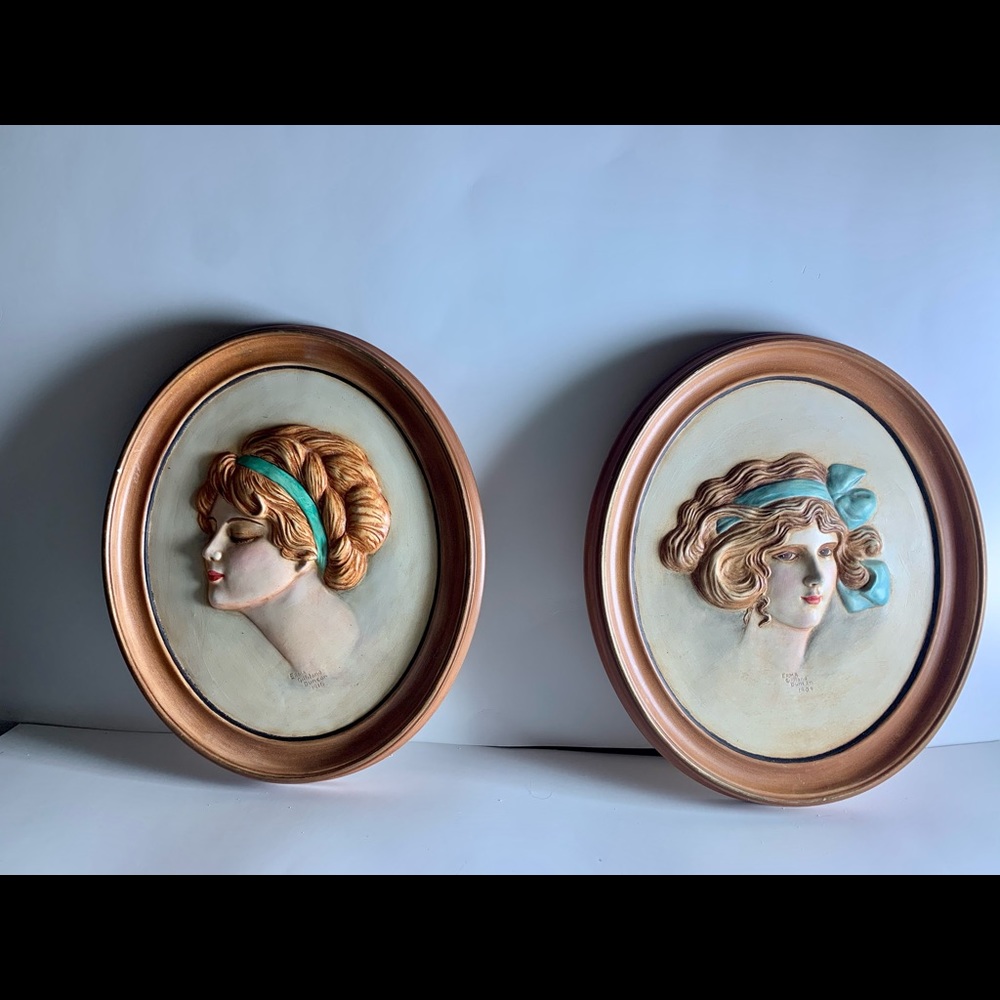 Vintage Ceramics Cameos